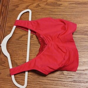 Women's Rhonda Shear Lace Neckline Pullover Bra